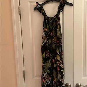 Multi colored floral Maxi dress